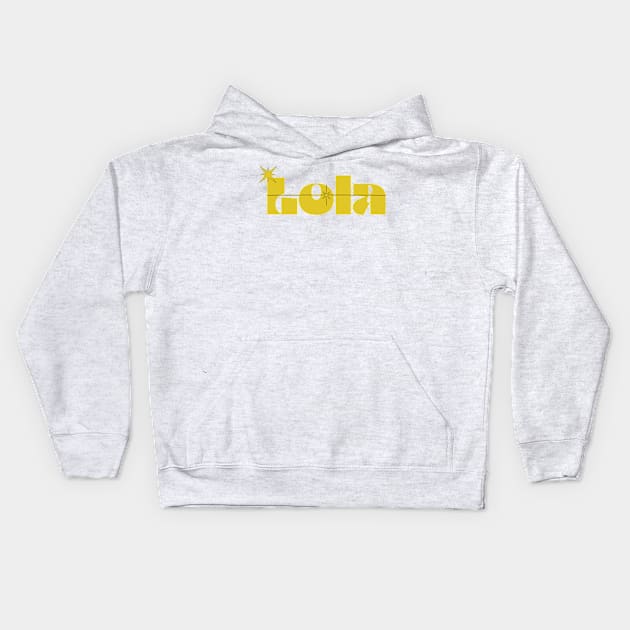 Lola 1 Kids Hoodie by Salt + Cotton